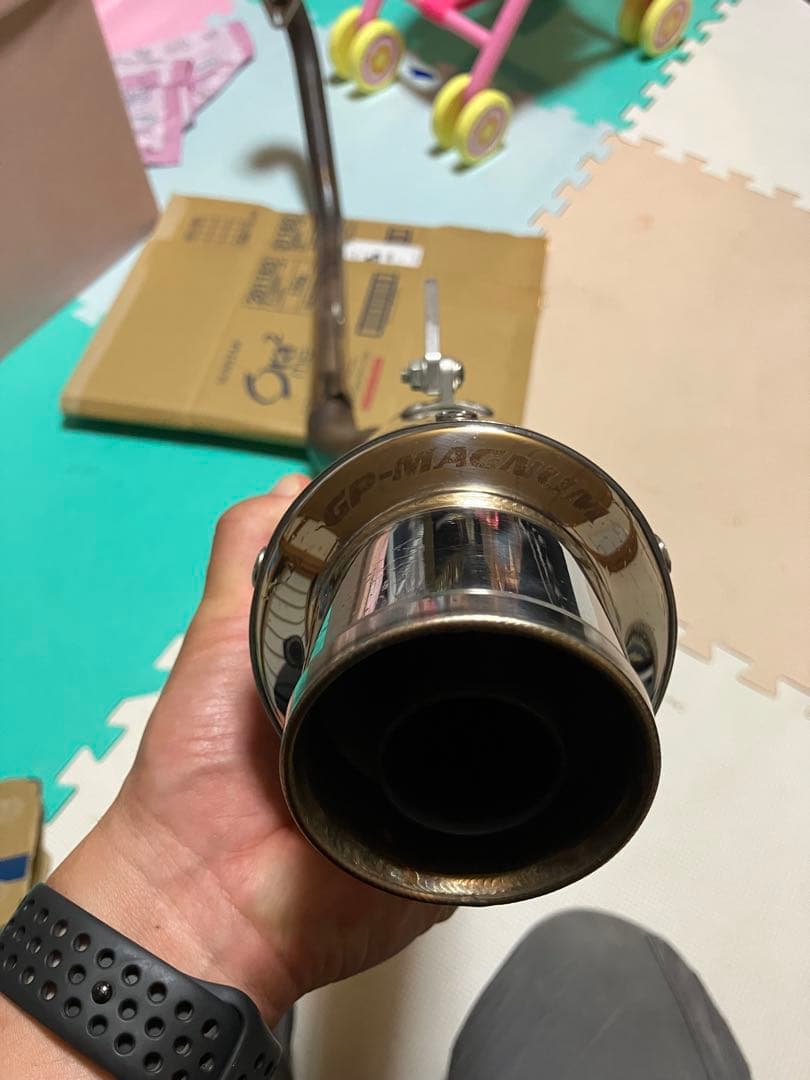 gsxr125 ヨシムラマフラー　GP-MAGNUM