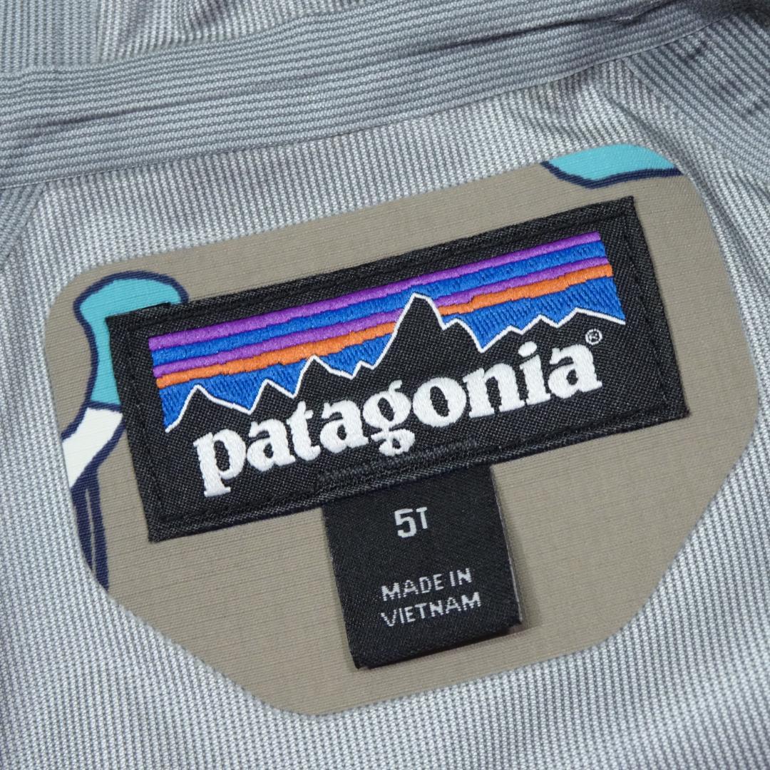patagonia ベビー トレントシェル3Lジャケット 5T ペンギン 総柄