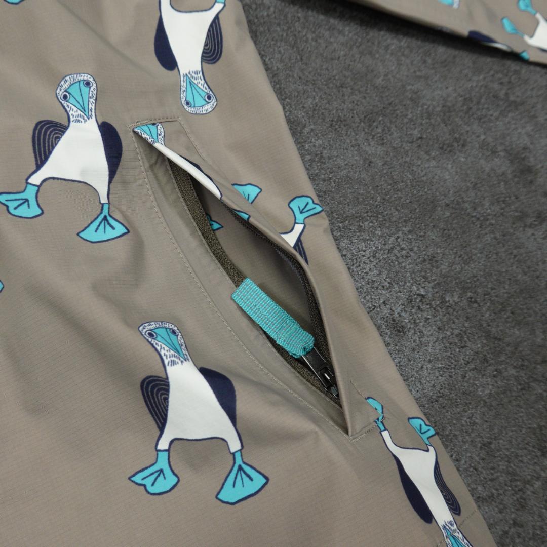 patagonia ベビー トレントシェル3Lジャケット 5T ペンギン 総柄