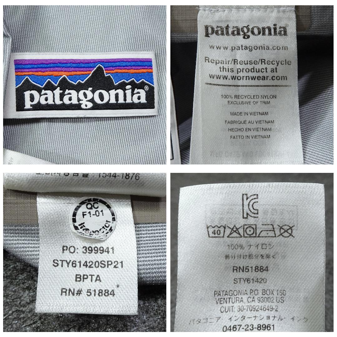 patagonia ベビー トレントシェル3Lジャケット 5T ペンギン 総柄