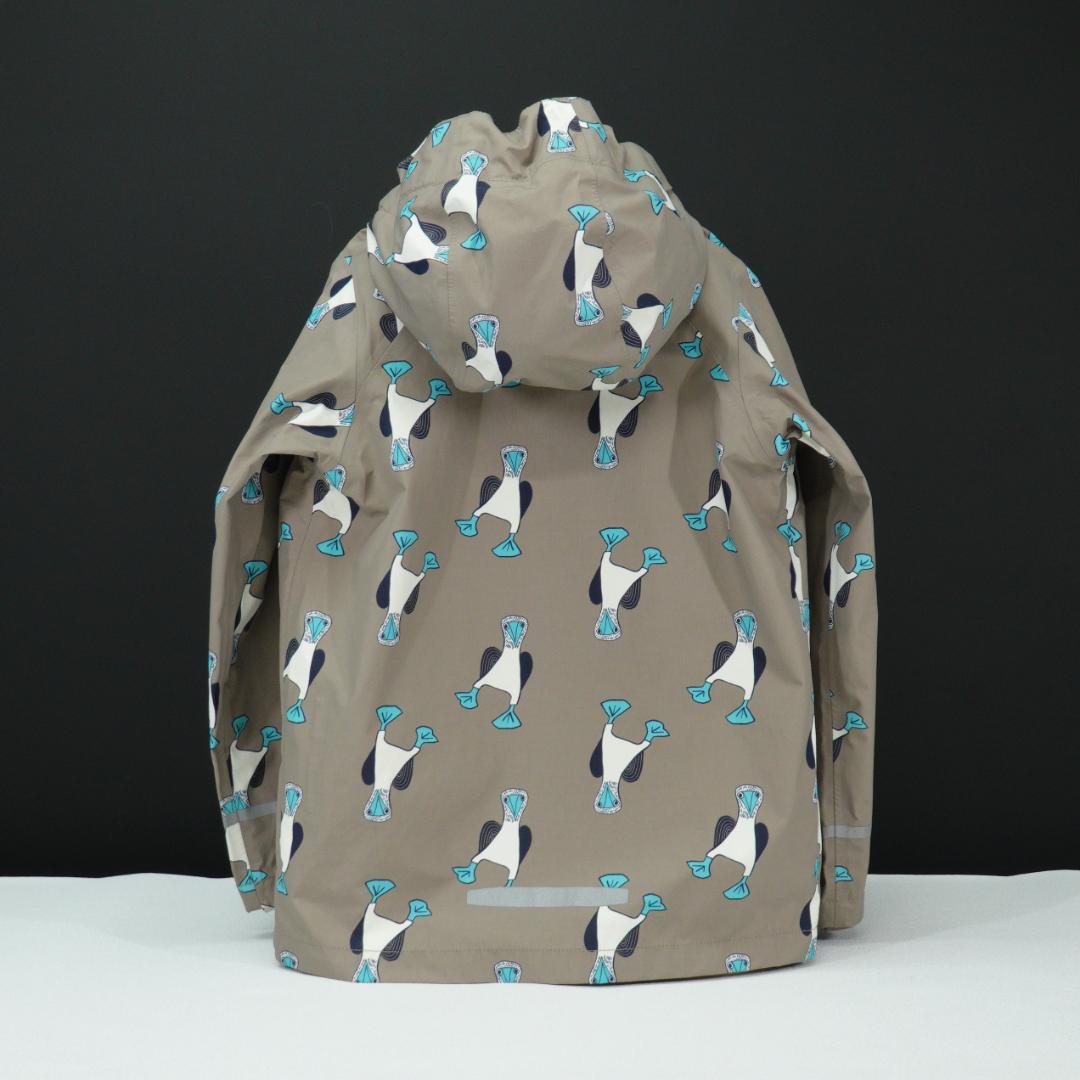 patagonia ベビー トレントシェル3Lジャケット 5T ペンギン 総柄