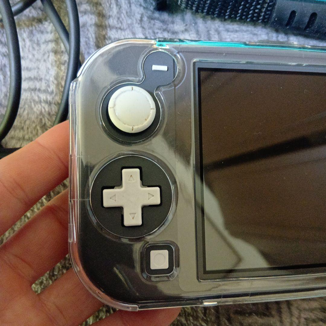 Nintendo Switch Lite クリアデザイン + ケース + 充電器