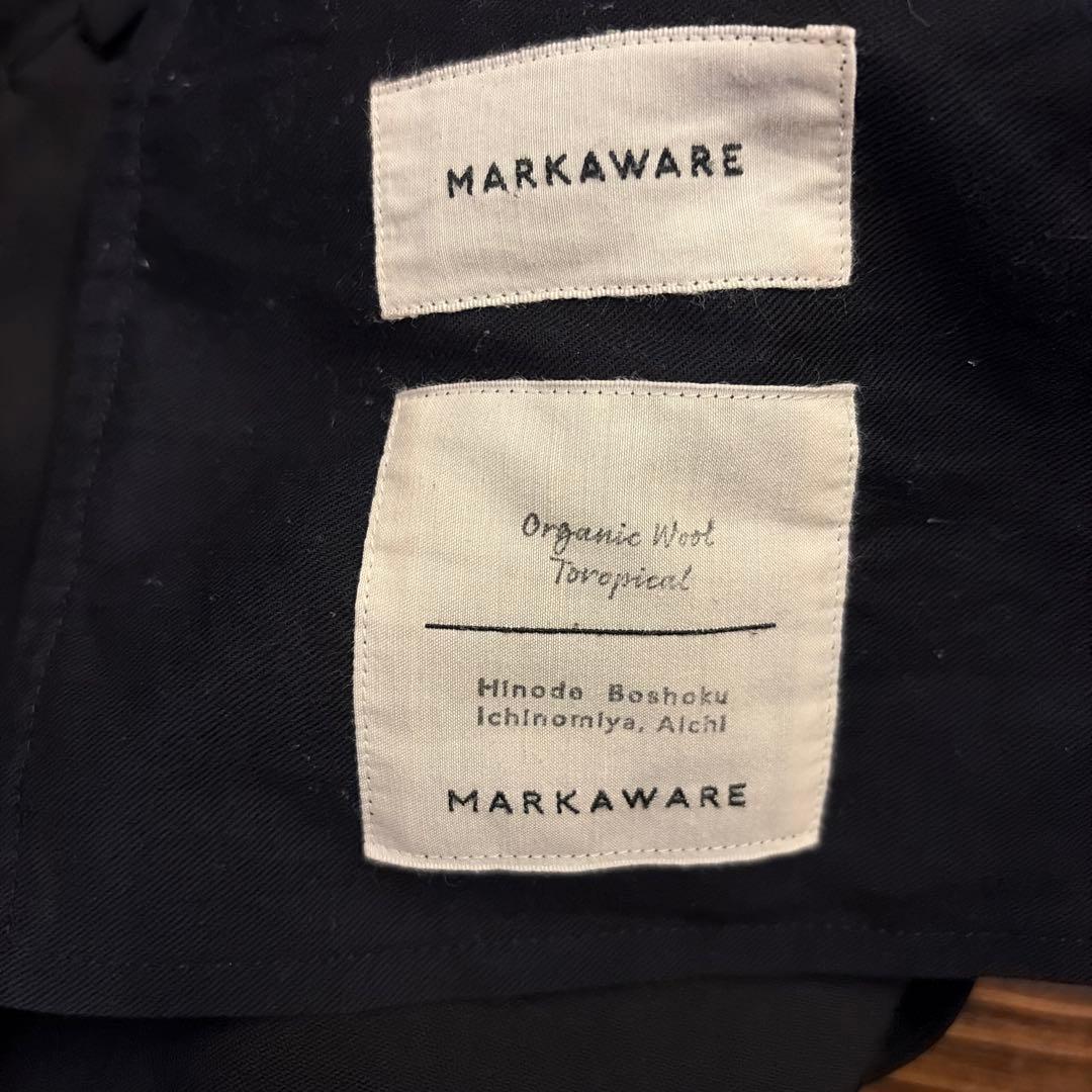 MARKAWARE オーガニックウール トロピカル ペグトップ サイズ1