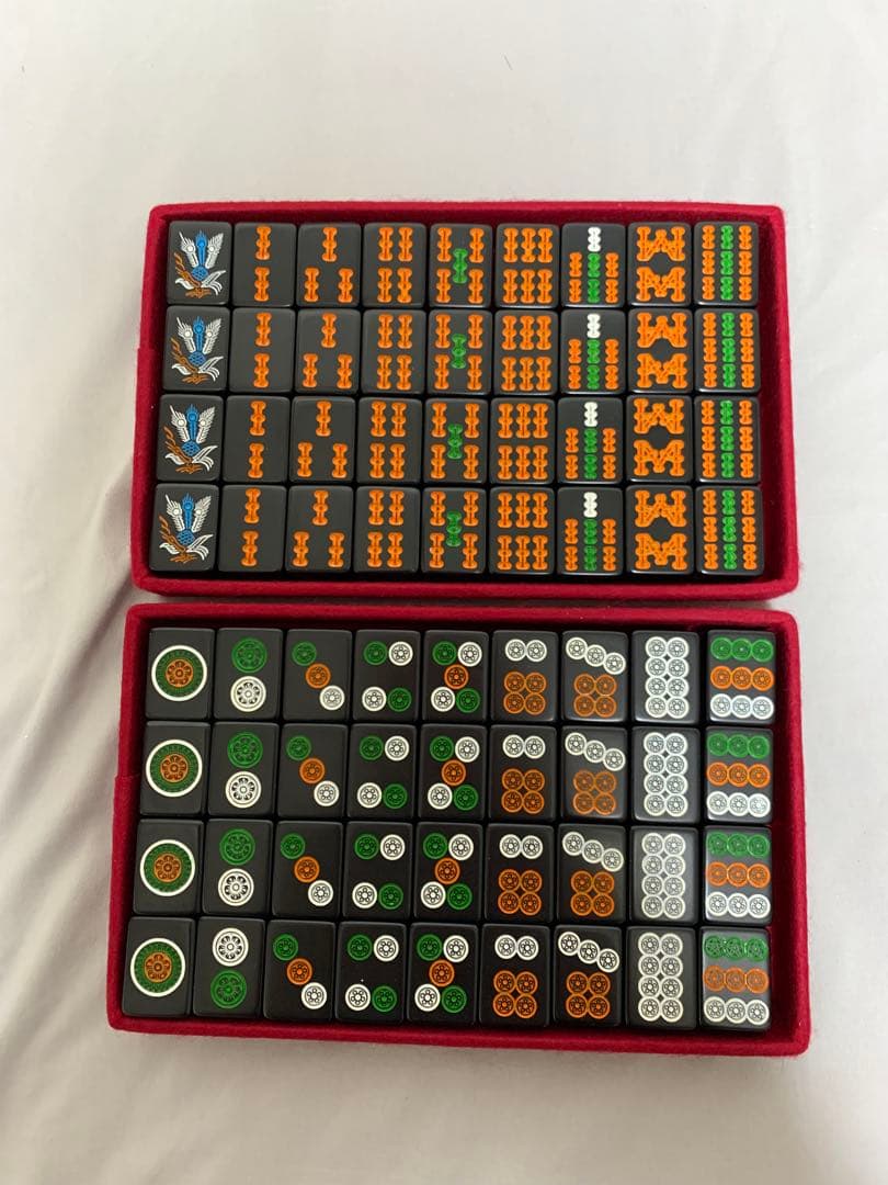 希少✨ミズノ丸一／高級麻雀セット／黒牌