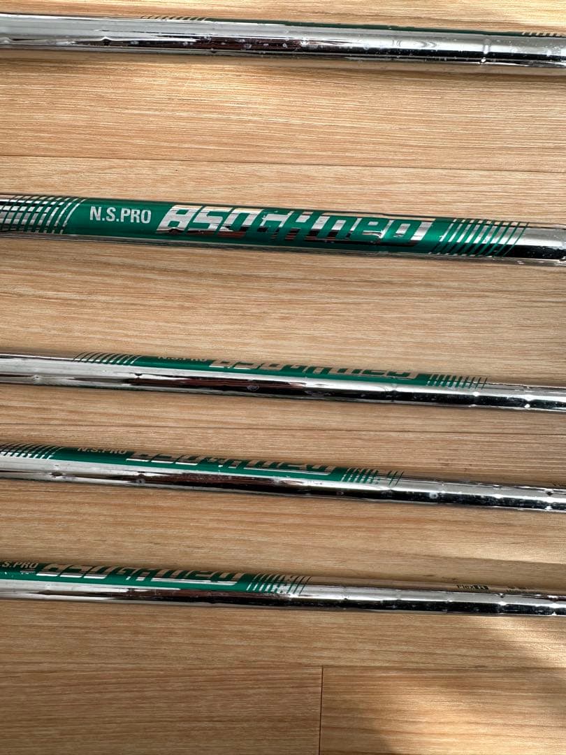 i210 レフティ黒ドットPING アイアンセット 5本セット7.8.9.W.U