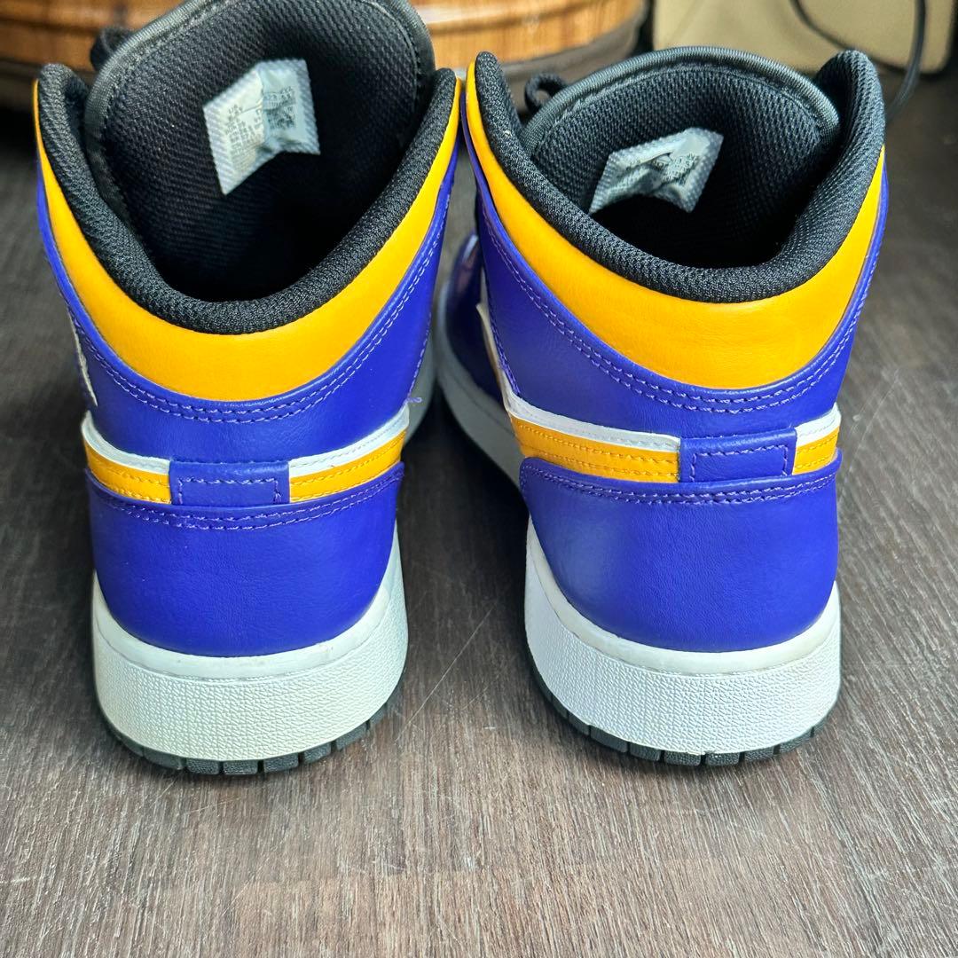 Air Jordan 1 Mid Lakers エアジョーダンワンレ イカーズ