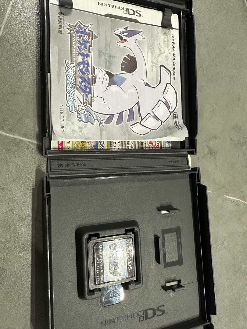 ポケットモンスター　ソウルシルバー　ポケウォーカー付　状態(A)