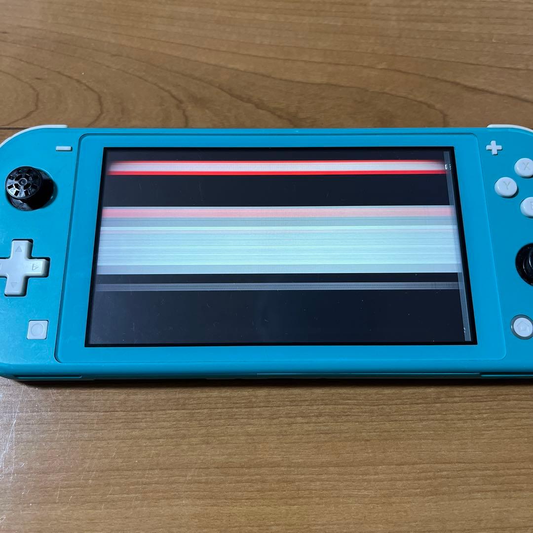任天堂 スイッチライト ターコイズ 色 本体 ジャンク品