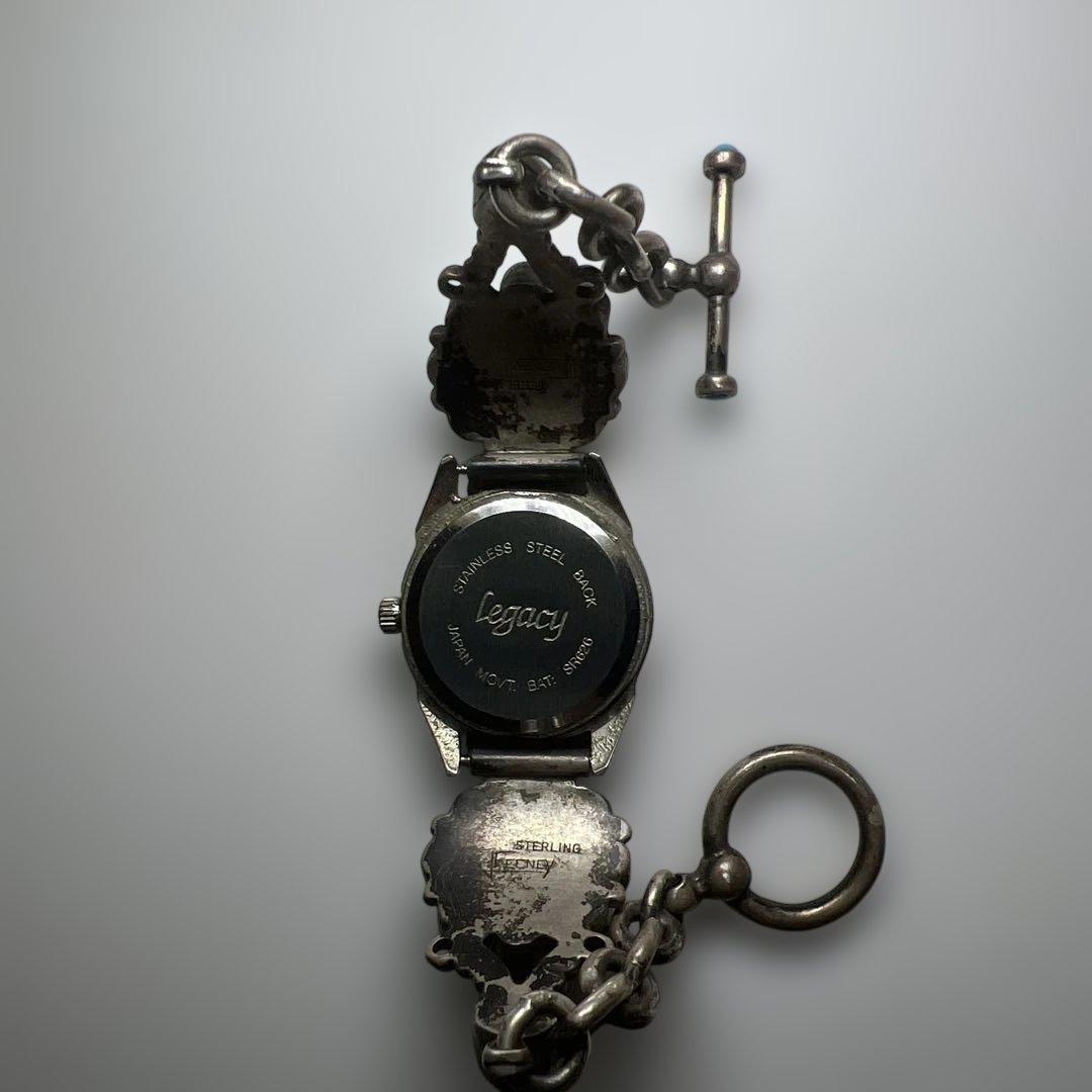 Leo Feeney ターコイズ Sterling シルバー 腕時計 ネイティブ