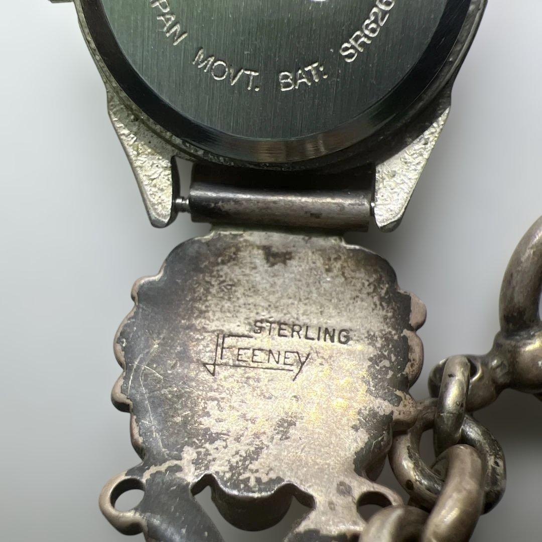 Leo Feeney ターコイズ Sterling シルバー 腕時計 ネイティブ