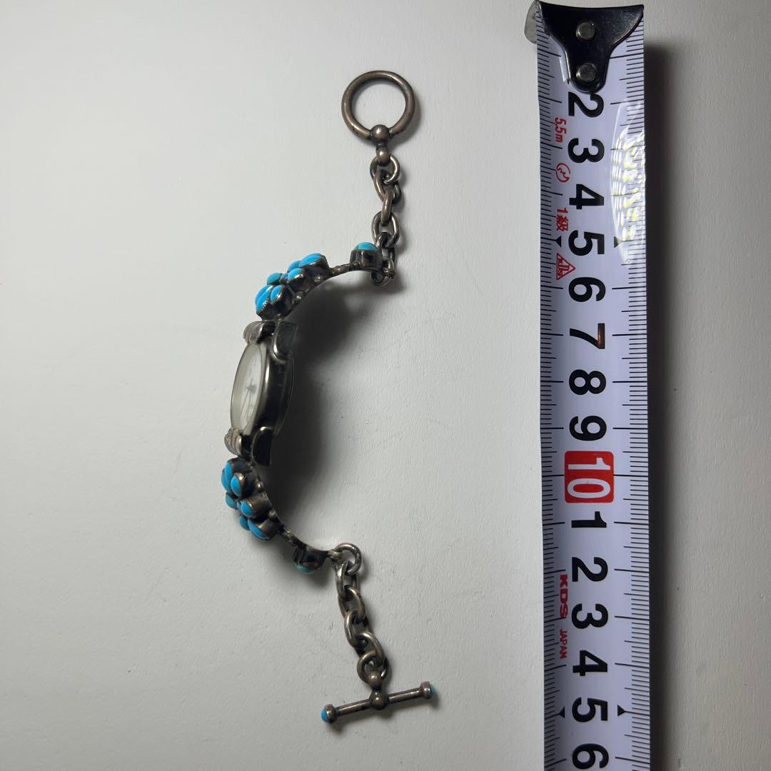 Leo Feeney ターコイズ Sterling シルバー 腕時計 ネイティブ