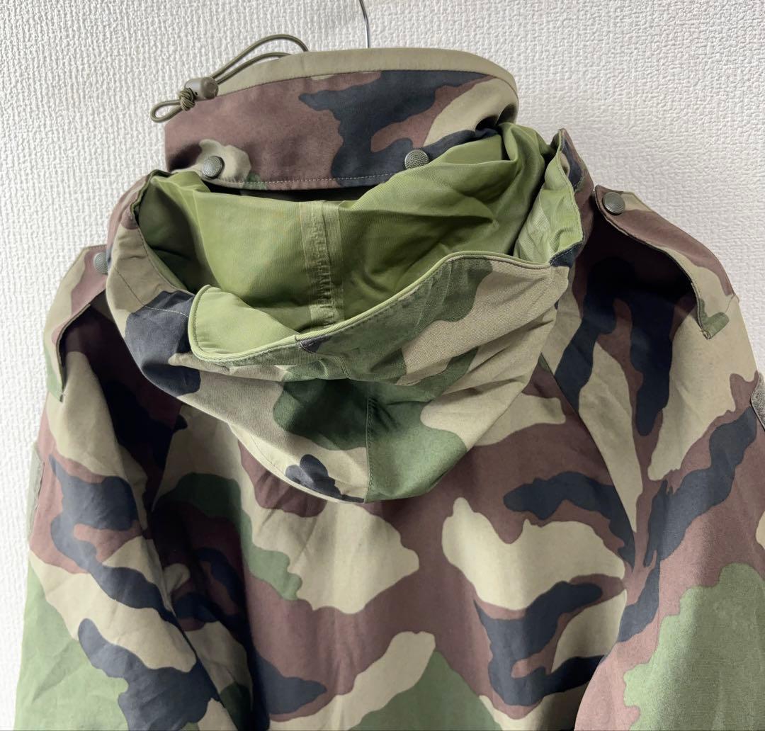 フランス軍 CCEカモ ウォータープルーフ ジャケット ナイロン ゴアテックス