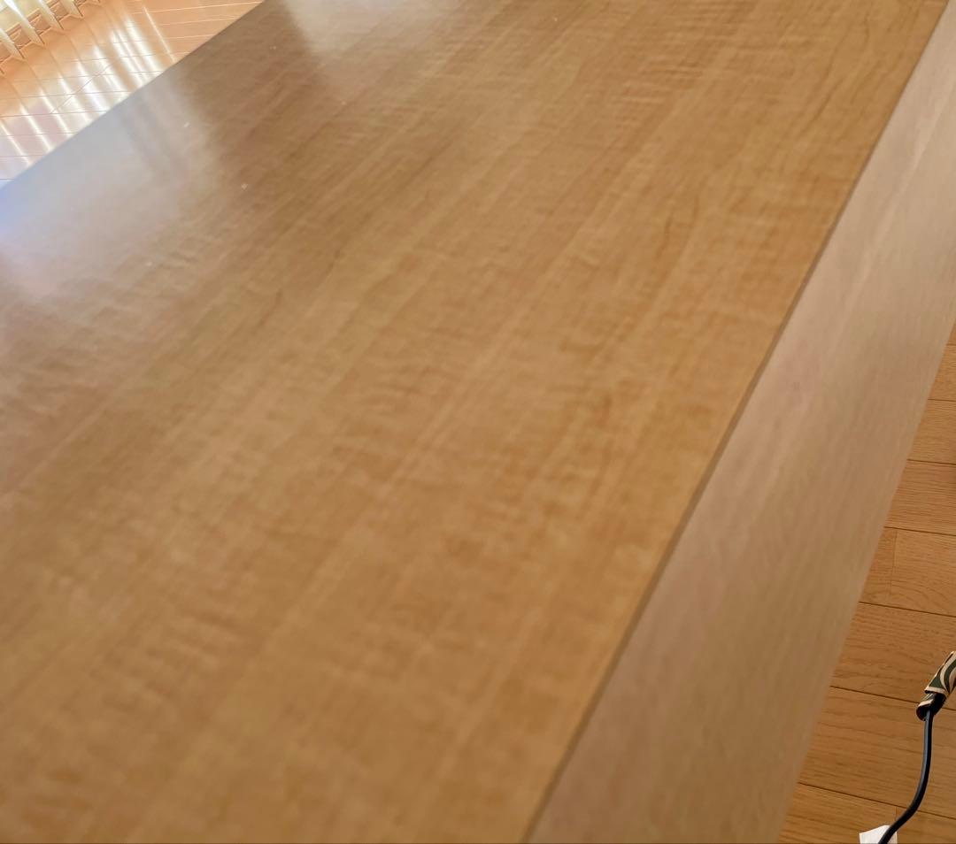 匿名送料無料 幅2m10cmナチュラルウッド シンプルデスク