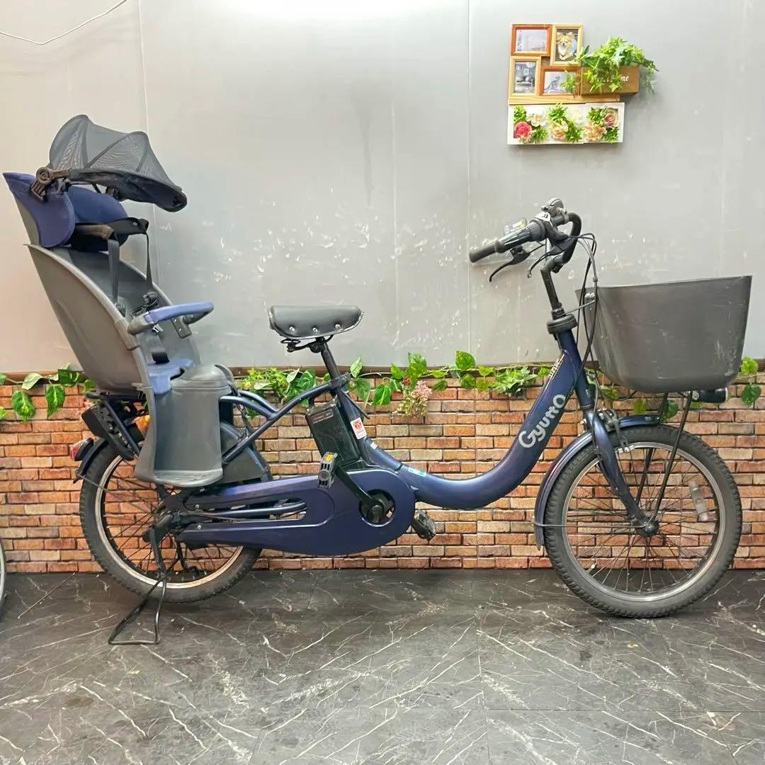 【61】電動自転車 Panasonic Gyutto クルーム EX ブルー