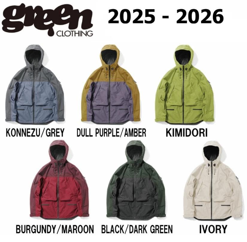 お買い得[25-26モデル] グリーンクロージング OGA JACKET L