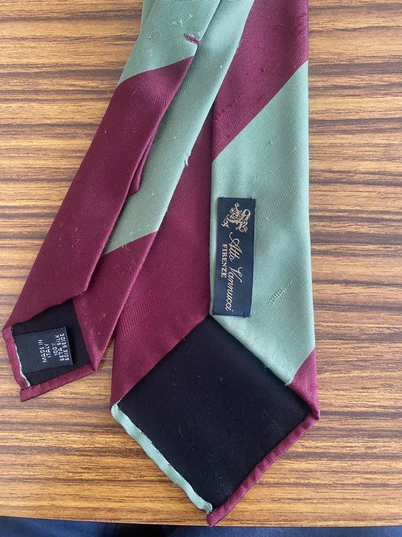 アットヴァンヌッチ セッテピエゲ　ネクタイ　ビームスエフ