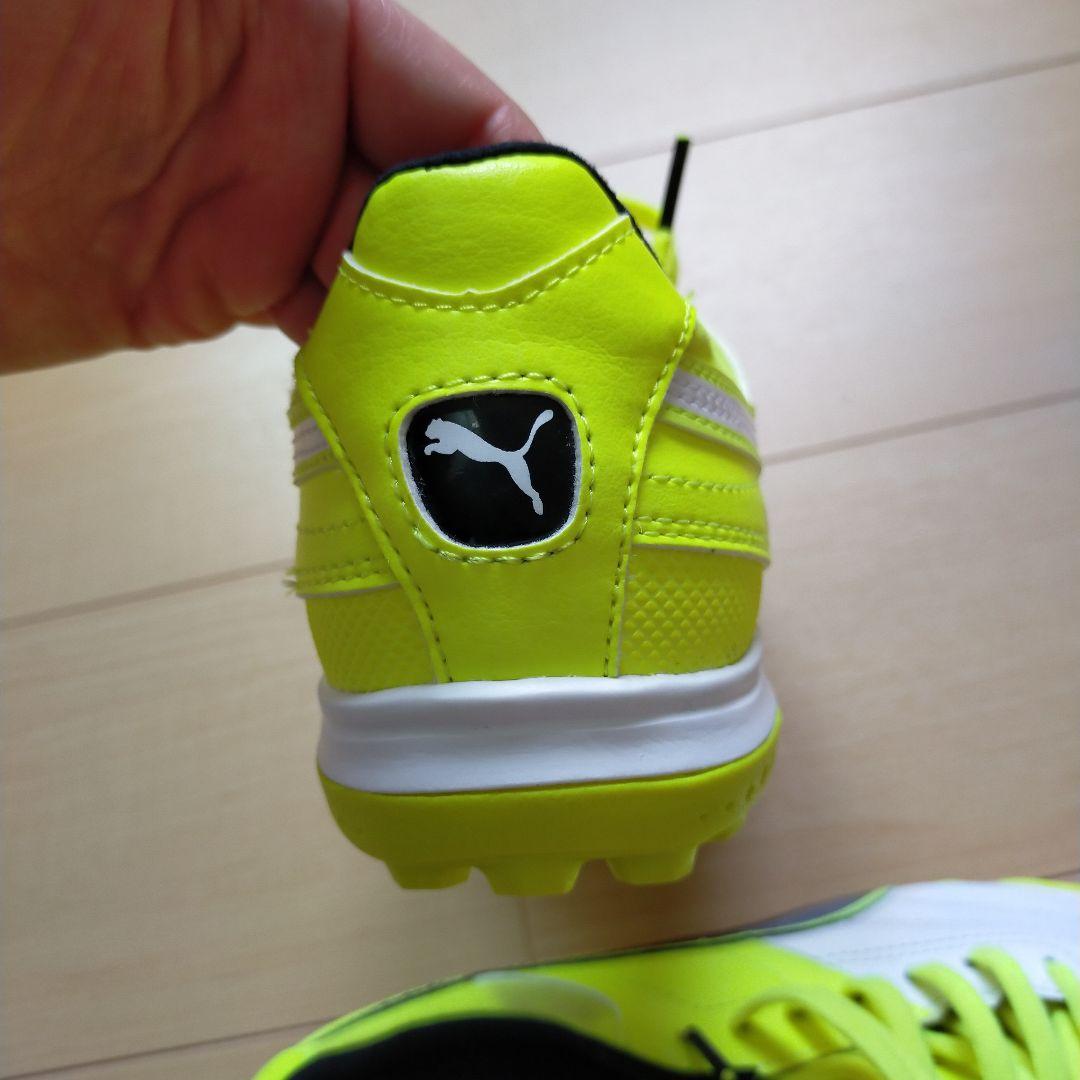 Puma パラメヒコライト 黒/白/蛍光イエロー25cm