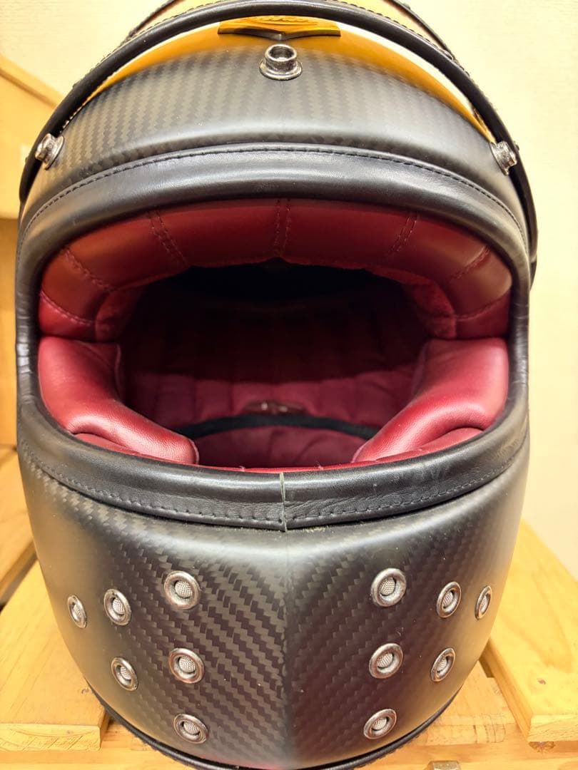 Ruby フルフェイスヘルメット (装飾品)カーボンファイバー