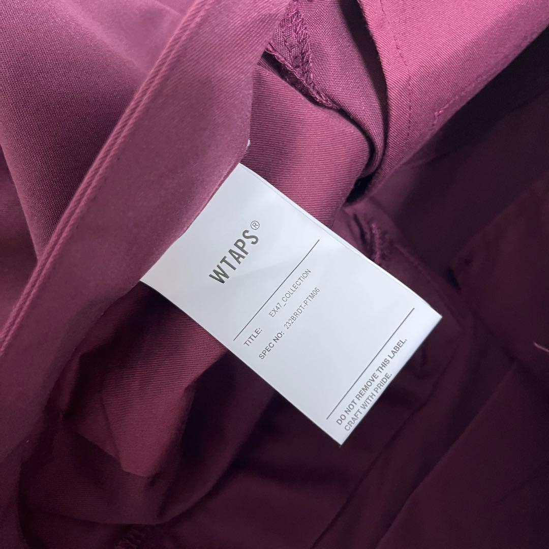 WTAPS ダブルタップス トラウザーパンツ ワークパンツ ボルドー
