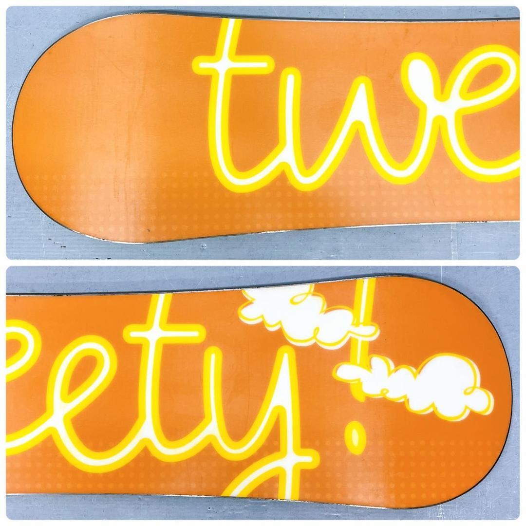 【3点セット】ジュニアスノーボード TWEETYトゥイーティー PUDDY120