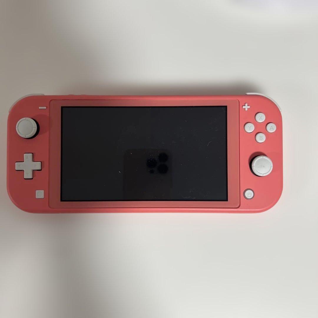 ま*ぁ様 Nintendo Switch Lite ピンク 本体 充電器付き