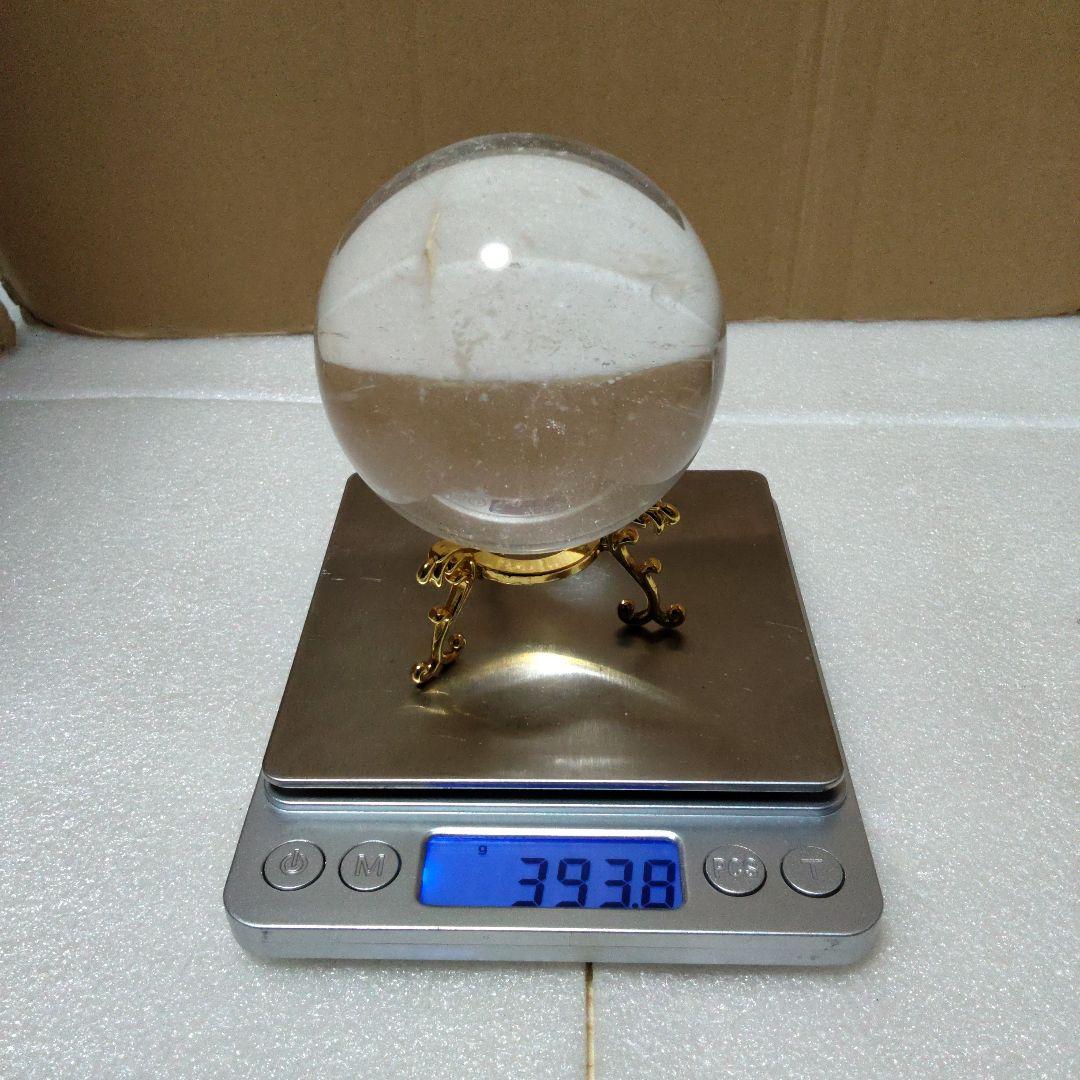 クリスタルクォーツスフィア2個セット売り　水晶丸玉　天然石