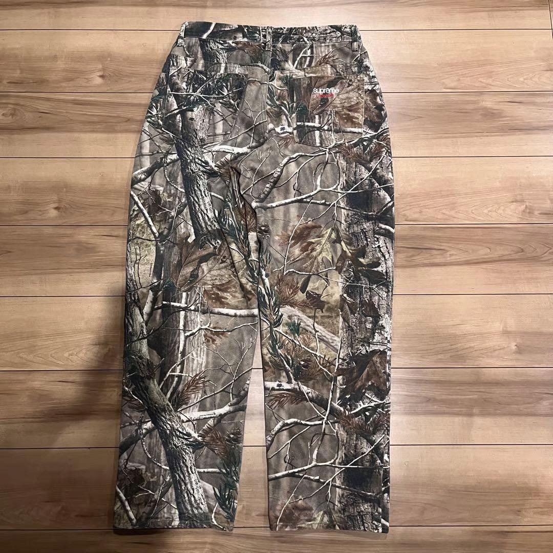 パンツ 32 Supreme Baggy Jean Realtree AP Camo