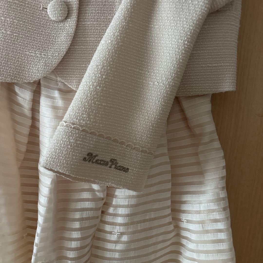 メゾピアノ ジュニア フォーマルスーツ160 ブローチ靴下付き