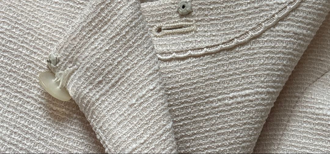 メゾピアノ ジュニア フォーマルスーツ160 ブローチ靴下付き