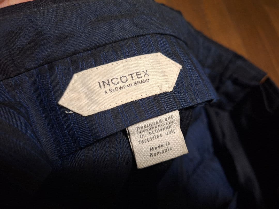 インコテックス　48 ネイビー　PATTERN30 SUPER100