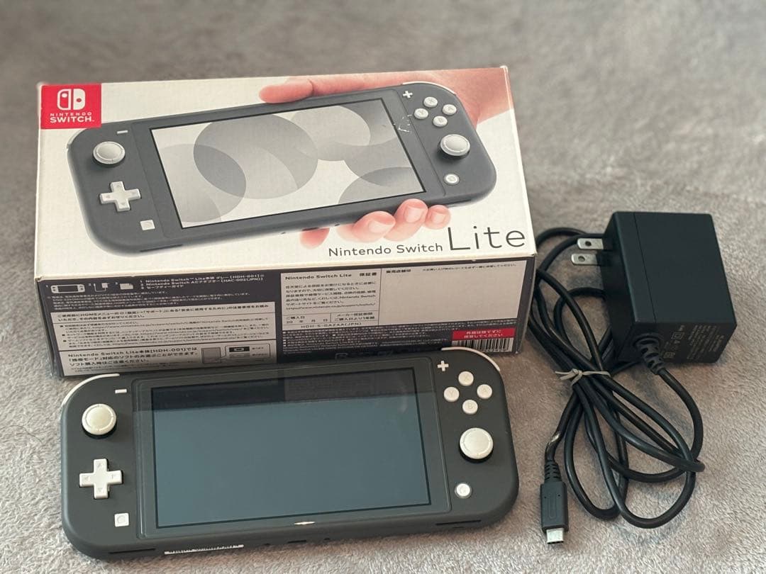 【更に値下げ】ニンテンドー Switch ライト 本体 グレー 中古