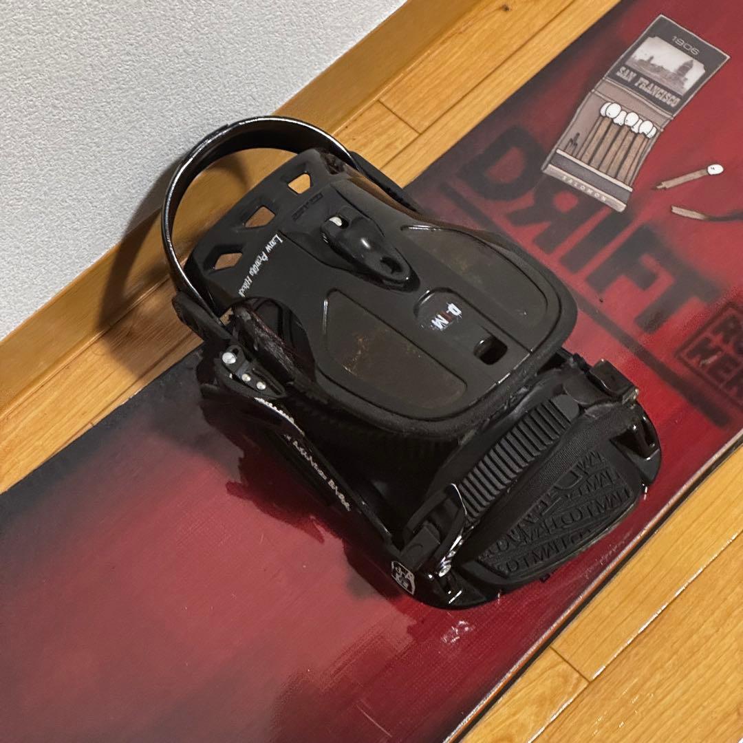 スノーボードセットSALOMON×DRAKE 152cm ビンディングL