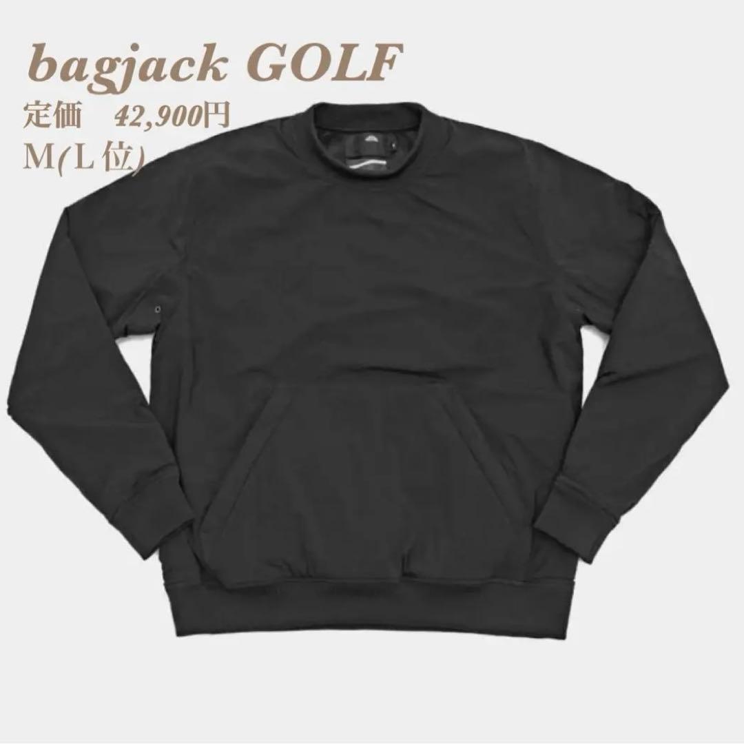 新品【bagjack GOLF】バッグジャックゴルフ　中綿プルオーバー Ｍ