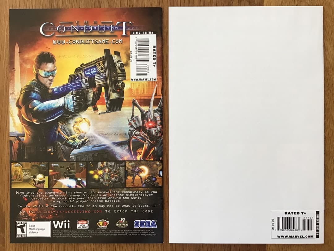 アルティメイタム #5 レア表紙　DellOtto アメコミリーフ 2冊