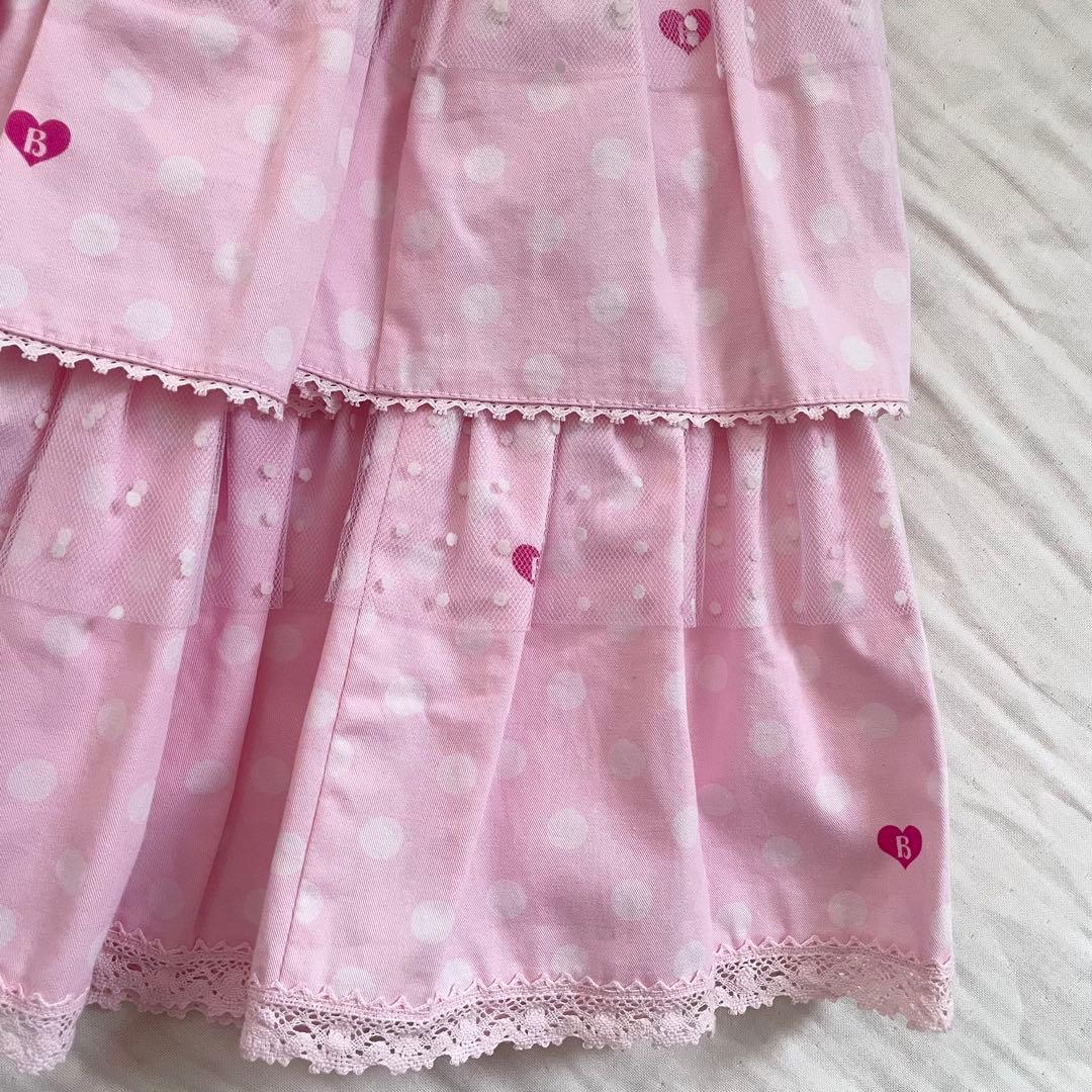 Baby Cafe柄 Cream Puff スカート