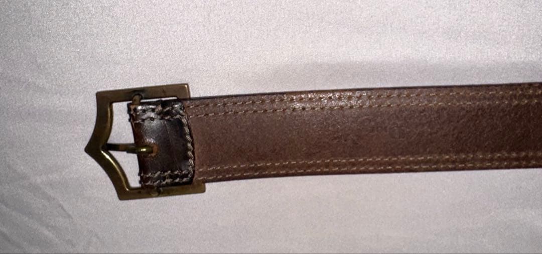 稀少】Dior Homme 05SS 3本ステッチ レザーベルト エディ期 80