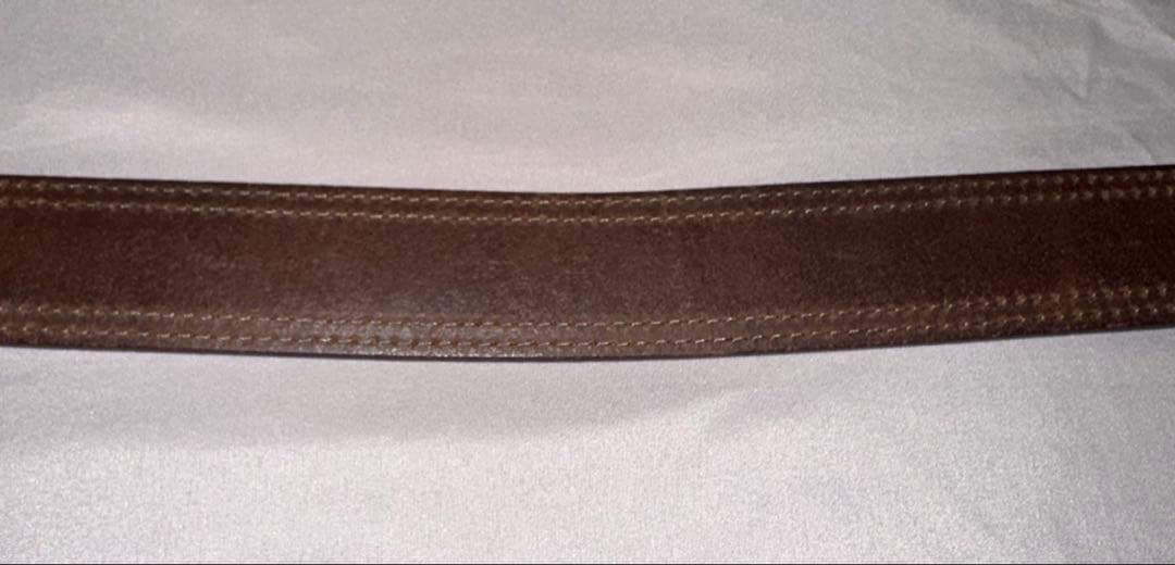 稀少】Dior Homme 05SS 3本ステッチ レザーベルト エディ期 80