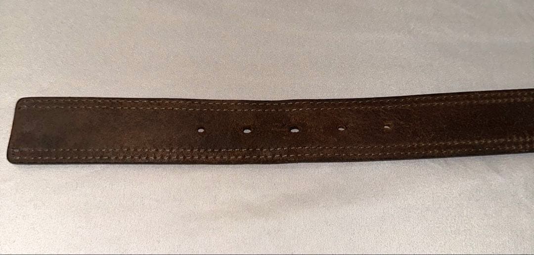 稀少】Dior Homme 05SS 3本ステッチ レザーベルト エディ期 80