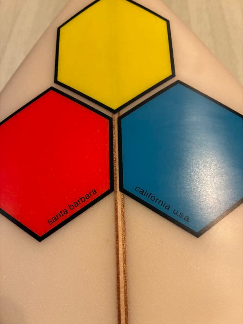 フィッシュベアード5'7\" AL MERRICK ショートボード ホワイト