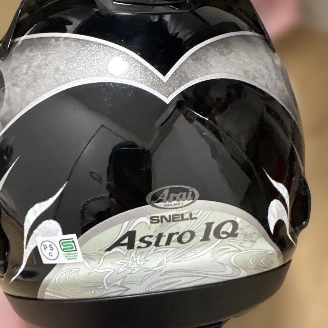 ケ*イ様 Arai フルフェイスヘルメット 黒/銀　ASTORO IQ 激レア