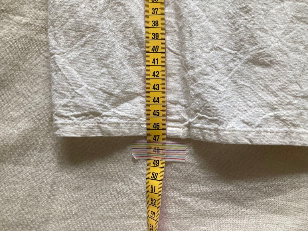 【週末限定出品】ヤンマ産業 会津木綿 キュロットパンツ(オフホワイト) ロング丈