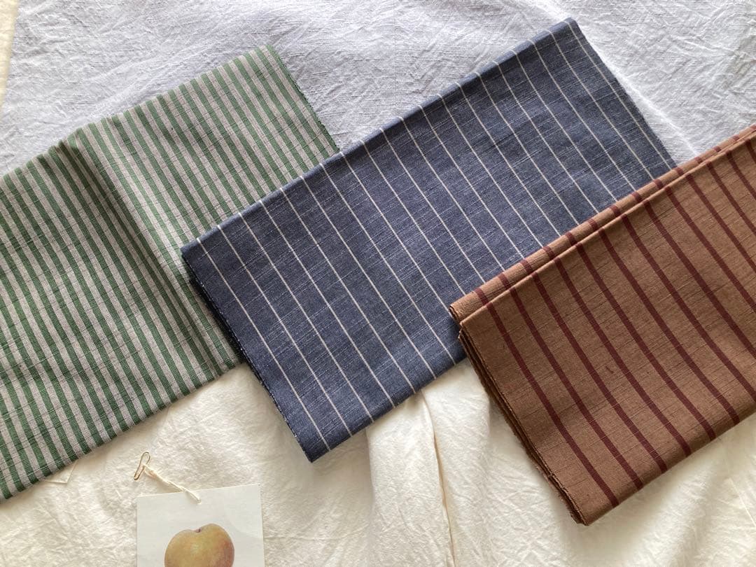 【週末限定出品】ヤンマ産業 会津木綿 キュロットパンツ(オフホワイト) ロング丈