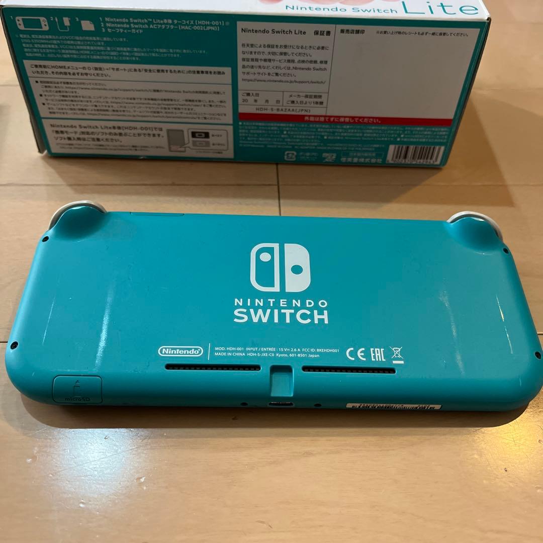 ぽーっき　Nintendo Switch Lite ターコイズ 本体