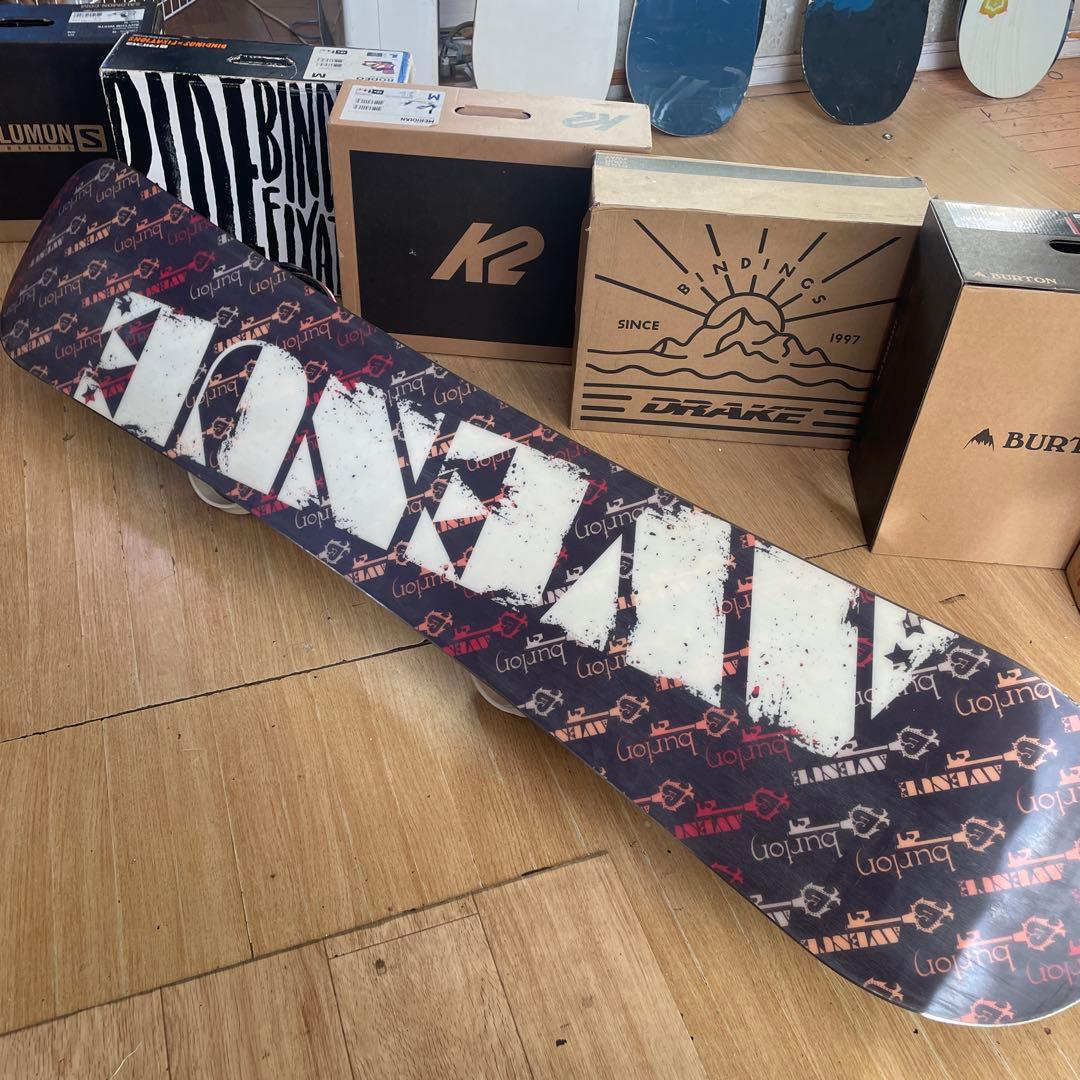 BURTON×FLUX　バートン　バインディング付　フラックススノーボードセット