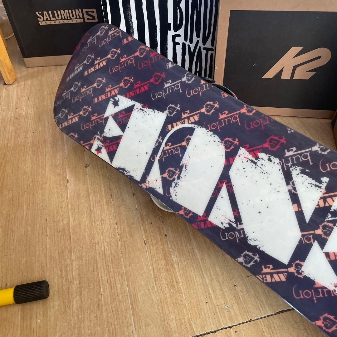 BURTON×FLUX　バートン　バインディング付　フラックススノーボードセット