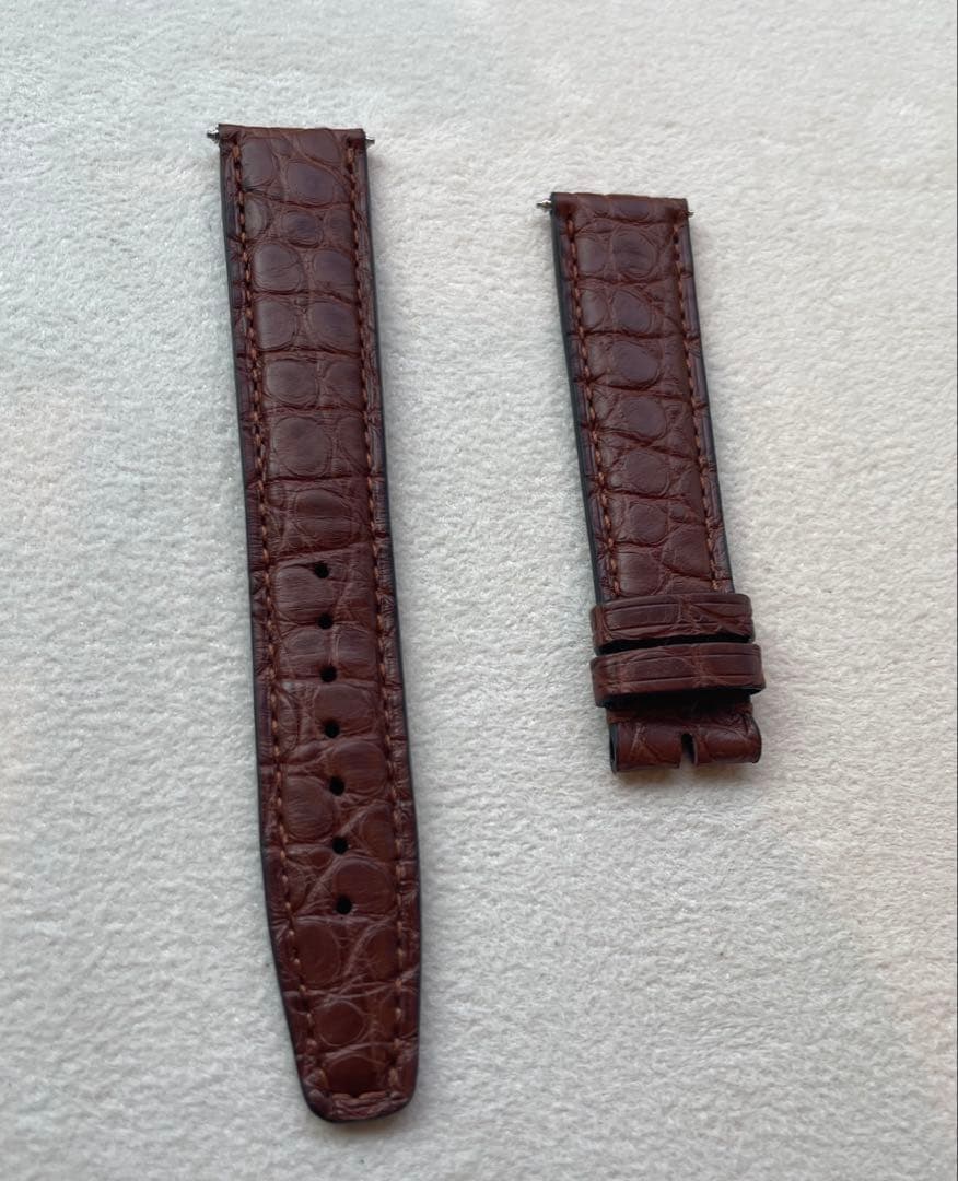 IWC レザーベルト ブラウン クロコ