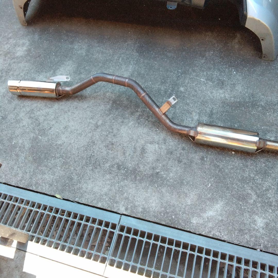 最終値下! SUZUKI キャリートラック用ステンレス製シルバーマフラー