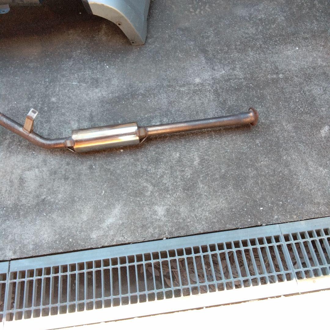 最終値下! SUZUKI キャリートラック用ステンレス製シルバーマフラー