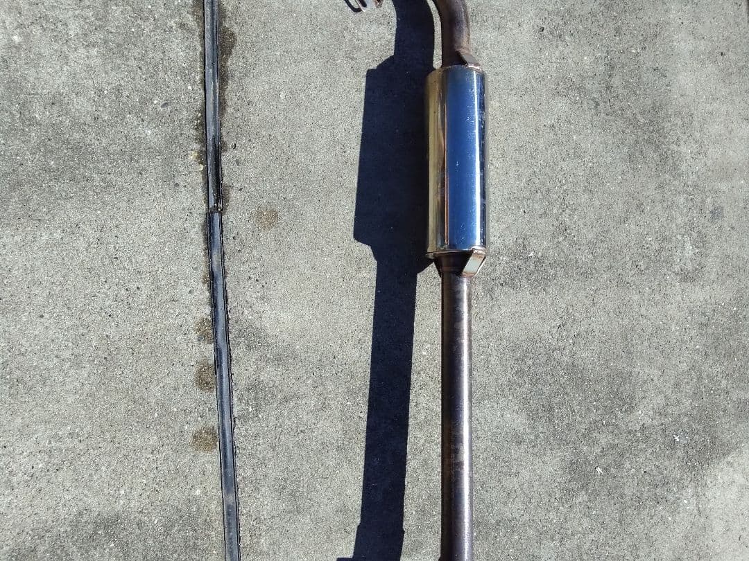 最終値下! SUZUKI キャリートラック用ステンレス製シルバーマフラー