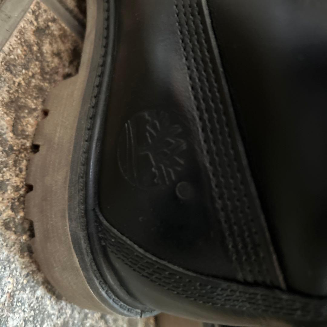 ティンバーランド　レザーブーツ ブラック